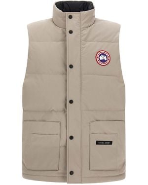 Canada Goose 'freestyle Crew Vest' Vest - Natural