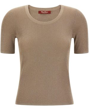 Max Mara T-Shirt "Mstsequoia" - Natur