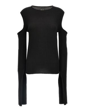 Rick Owens 'cape Sleeve Knit' Jumper - Black