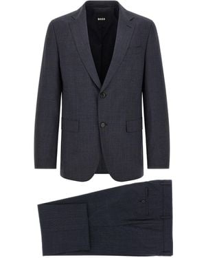 BOSS 'p-huge-2pcs-flwg-263' Dress - Blue