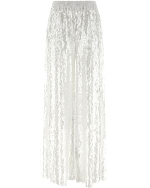 Norma Kamali 'boyfriend Elephant' Trousers - White