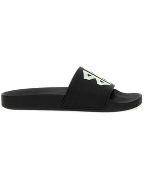 Balenciaga Pool Slide Sandali Nero-Donna
