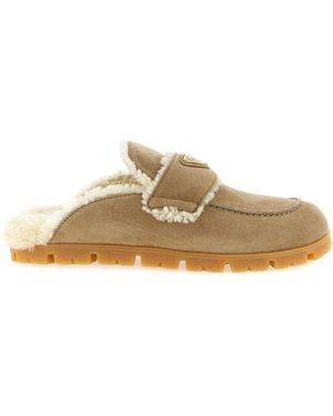 Prada Suede Sabots - Multicolour