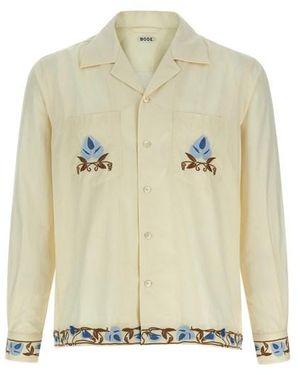 Bode Camicia 'Noveau Vine' - Neutro