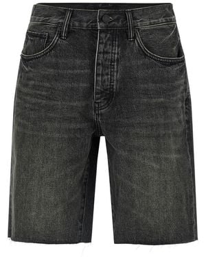 Purple 'p059 Kamari' Bermuda Shorts - Grey