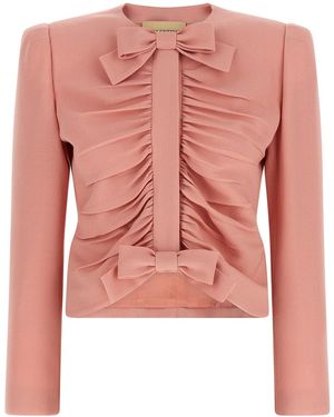 Valentino Garavani Crispy Wool Jacket - Pink