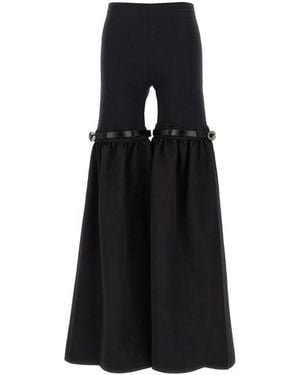 Coperni 'hybrid Tailored Flare' Pants - Black