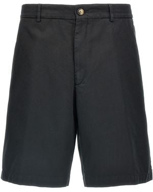 Brunello Cucinelli Bermuda-Shorts Aus Baumwolle - Grau