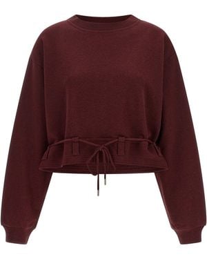 Dries Van Noten 'haserfiela' Sweatshirt - Red