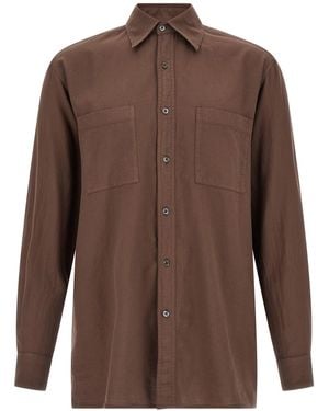 Cellar Door 'paul' Shirt - Brown