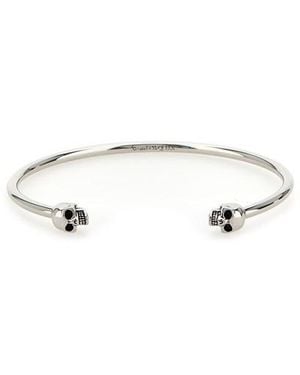 McQueen 'skull' Bracelet - Metallic