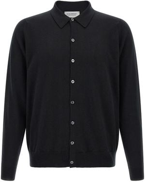 John Smedley 'Tibor' Shirt - Black