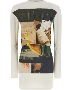 Issey Miyake 'Street View' Blouse - Multicolour