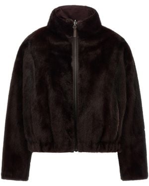 Army by Yves Salomon Reversible Fur - Black