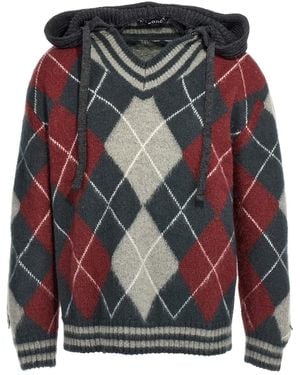 Y. Project Hooded Jumper - Multicolour