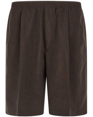 Cellar Door 'arno' Bermuda Shorts - Grey