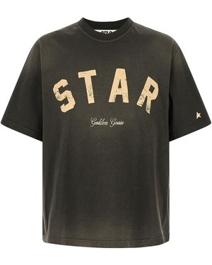 Golden Goose Logo T-shirt - Black