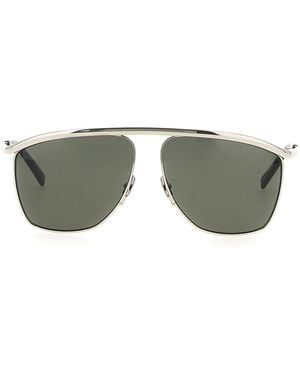 Saint Laurent Occhiali Da Sole 'Sl 820 Victoire' - Verde