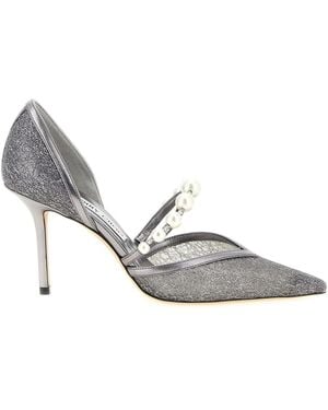 Jimmy Choo 'aurelie' Court Shoes - Metallic