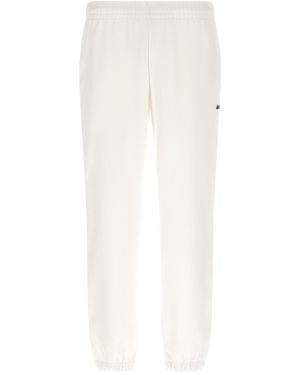 Lacoste Logo Jogger Trousers - White