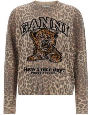 Ganni Maglione 'Tiger' - Neutro