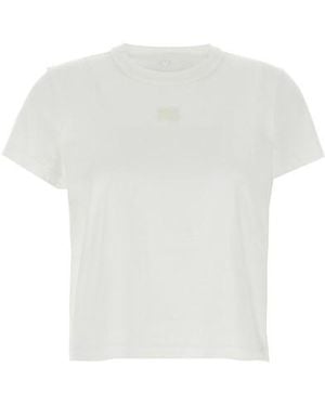 T By Alexander Wang 'essential Jsy Shrunk' T-shirt - White