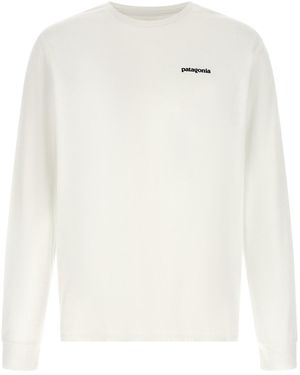 Patagonia 'p-6 Logo Responsibili-tee®' T-shirt - White