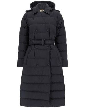 Burberry Padded Trench Coat - Black
