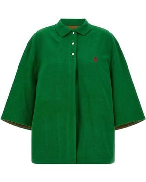 Prada Old Piquet Blouson - Green