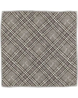 Brunello Cucinelli Prince Of Wales Taschen-Clutch - Grau