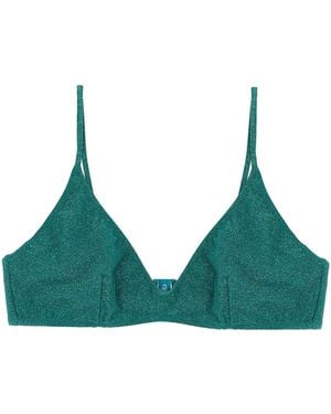 MC2 Saint Barth 'paloma' Bikini Top - Green