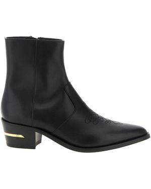 Amiri 'ma Ryder' Ankle Boots - Black