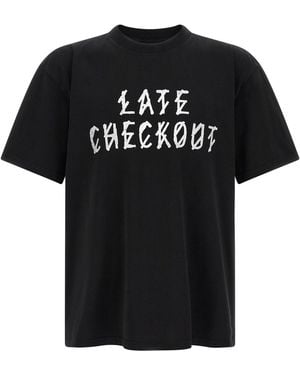 44 Label Group Co-Shirt Mit "Standard Tee"-Druck - Schwarz