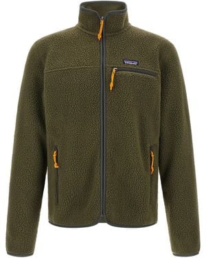 Patagonia 'Retro' Fleece Jacket - Green