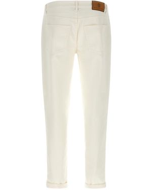 Brunello Cucinelli Cotton Jeans Denim Clothing - White