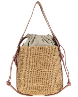 Chloé Borsa A Mano Woody Piccola - Neutro