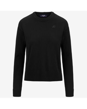K-Way Domitine Cotton Cashmere - Nero