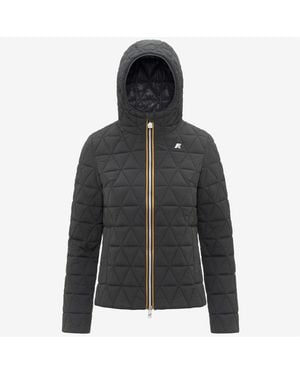 K-Way Lil Diamond Quilted Warm - Nero