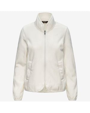 K-Way Tuda Velour Polar - Blanco