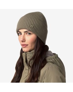 K-Way Evettes Cardigan Stitch Wool - Verde