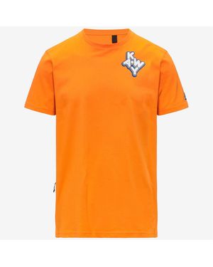 K-Way Leonide Scattered Lettering - Naranja