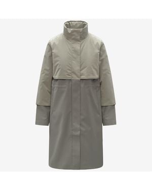 K-Way Ella Wool Nylon Mix - Gris