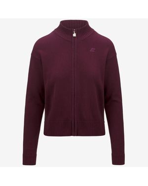 K-Way Betinne Cotton Cashmere - Morado