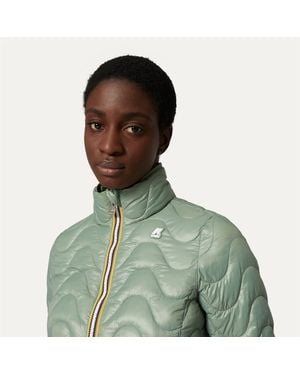 K-Way Violette Quilted Warm - Verde