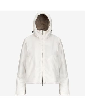 K-Way Olga Twill Fur - Bianco