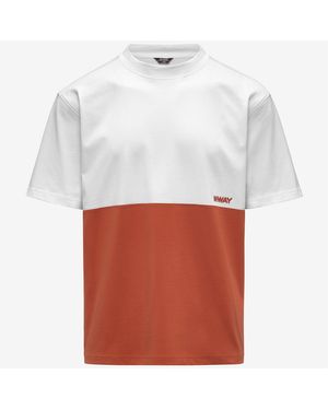 K-Way Solo Jersey Colorblock - Bianco