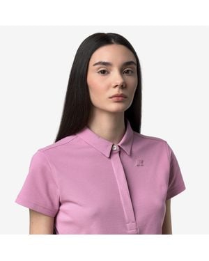 K-Way Amedea Pique Slim - Morado