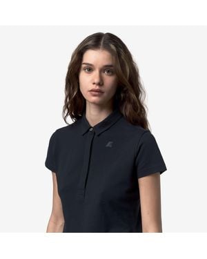 K-Way Amedea Pique Slim - Azul