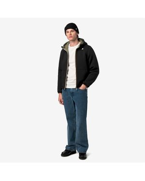 K-Way Jack Spacer Nylon Double - Negro