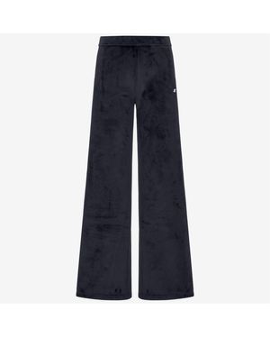 K-Way Jenny Velour Polar - Blu